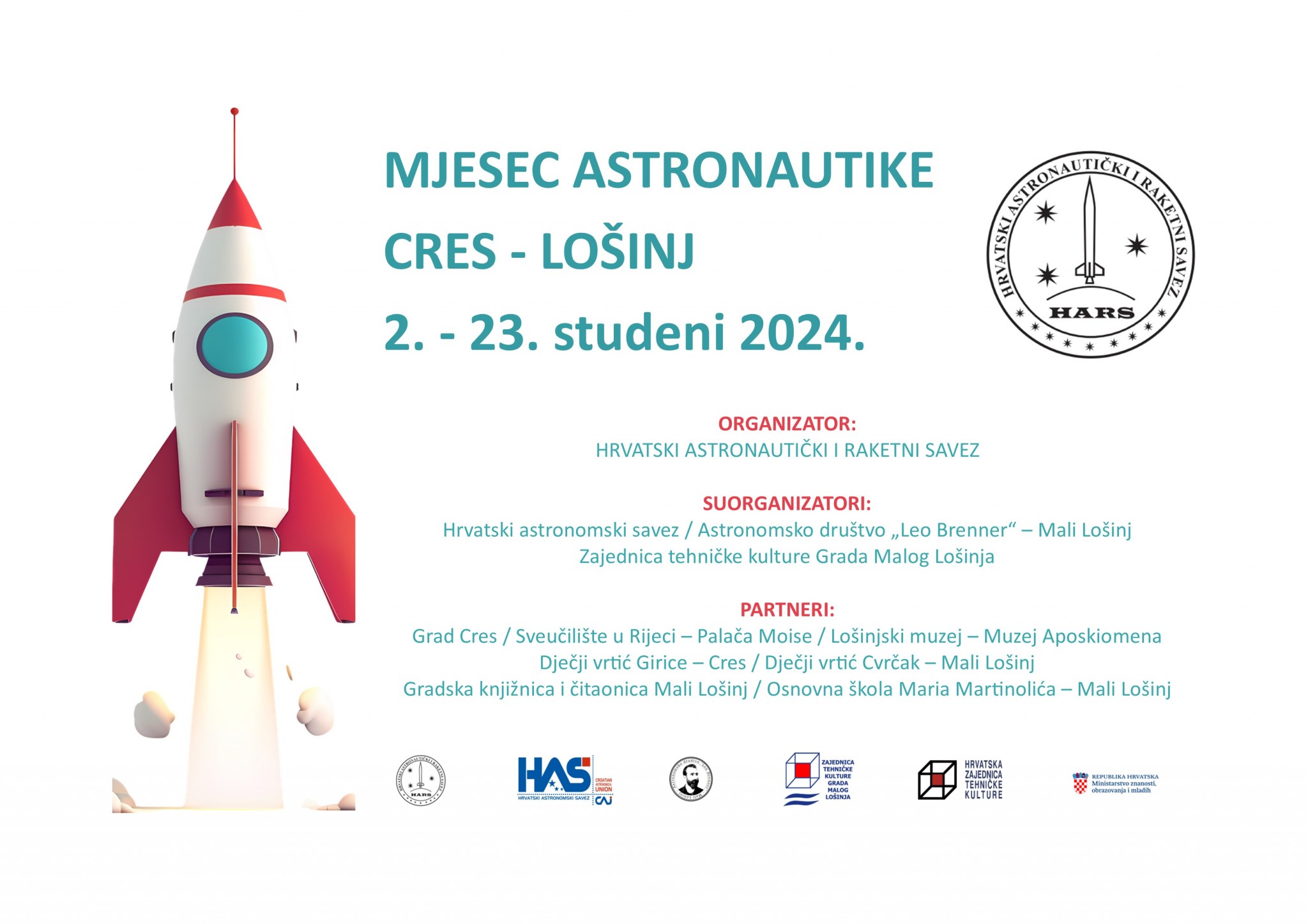 Najava: Mjesec astronautike Cres – Lošinj